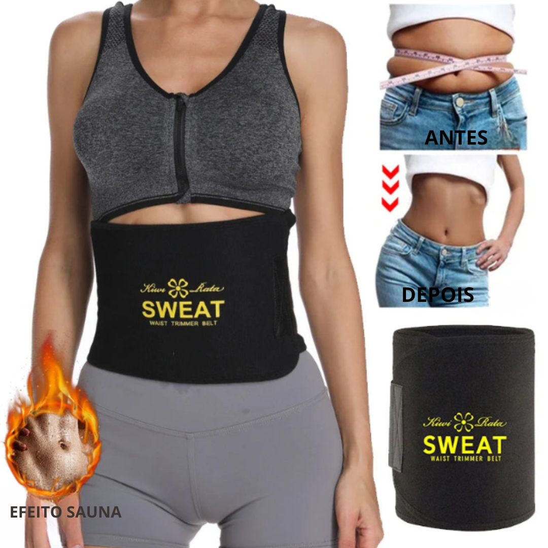 Body Sweat Shaper - Cinta Modeladora para Tonificar o Seu Corpo