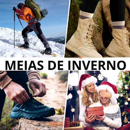 5x1 Meias de lã de Inverno | ThermoFit